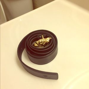 Black Versace belt